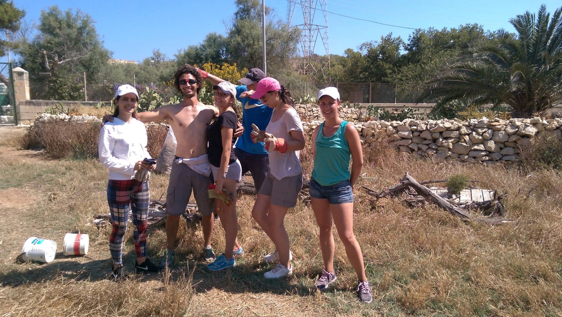 International volunteers on Gozo — a summer of friendships, work and discovery.